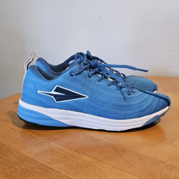 Worn Once! - ENDA - Mens Lapatet - Watamu Blue  - Size 10 - Vegan Friendly - Picture 2 of 9